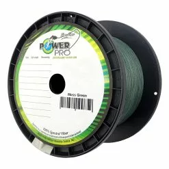Promotion - PowerPro Braided Spectra Fiber Line Moss Green - Bulk Spool