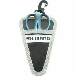 Promotion - Shimano Brutas Silver Nickel Scissors with Sheath
