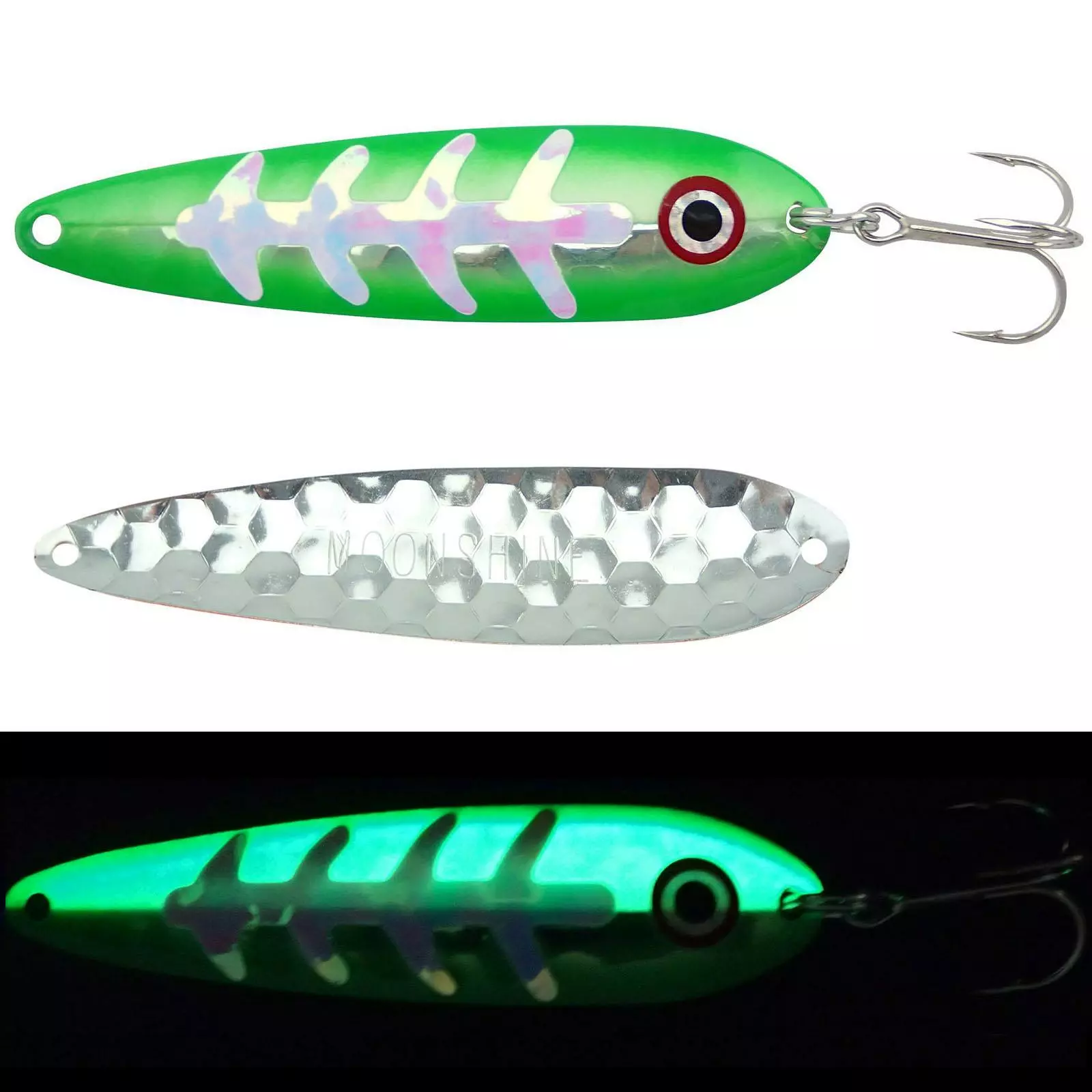 Promotion - Moonshine Lures Half Moon Spoon 24 Promotion - Moonshine Lures Half Moon Spoon - Image 24
